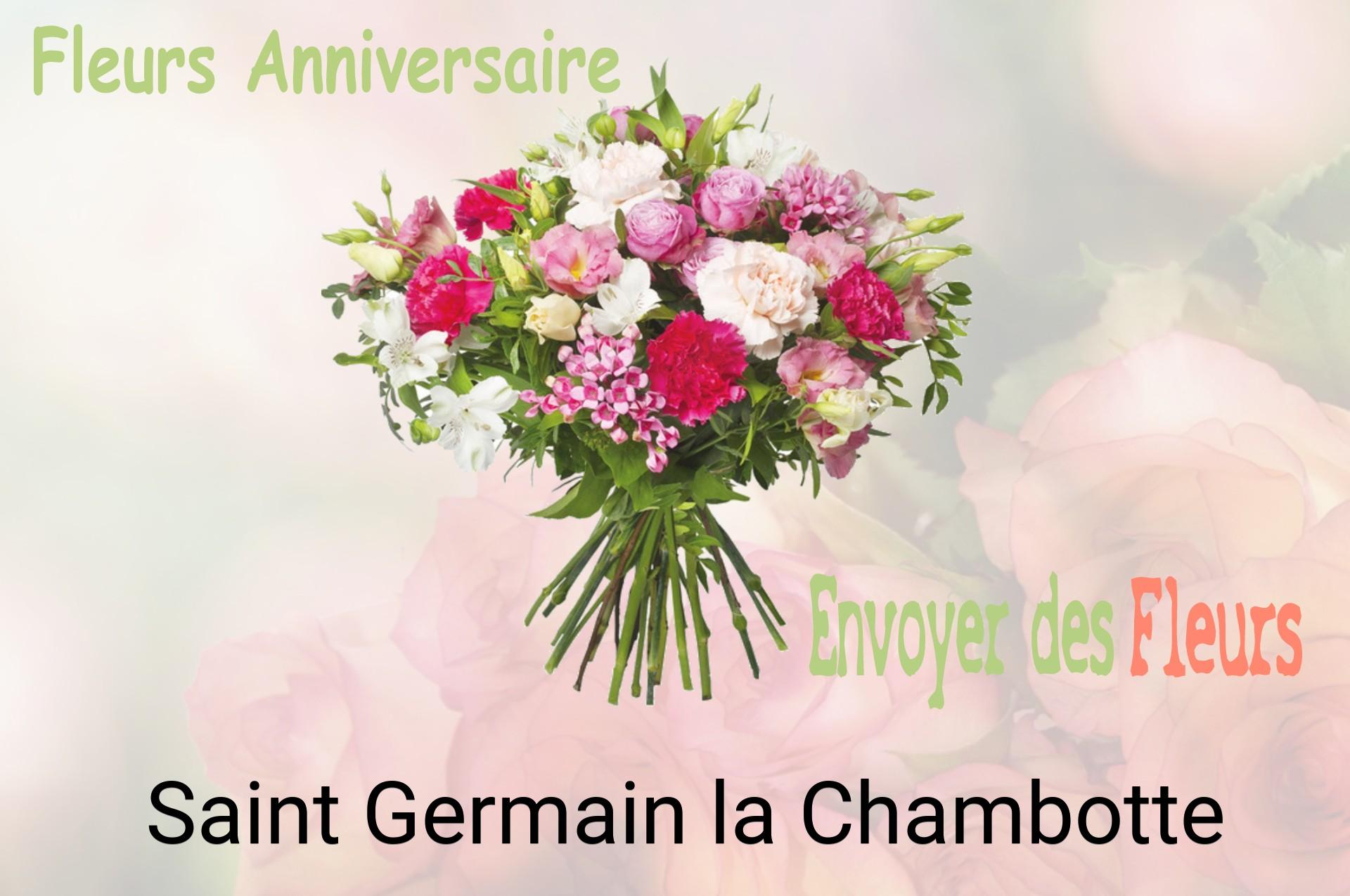 Bouquet de fleurs d’anniversaire livré à Saint-Germain-la-Chambotte