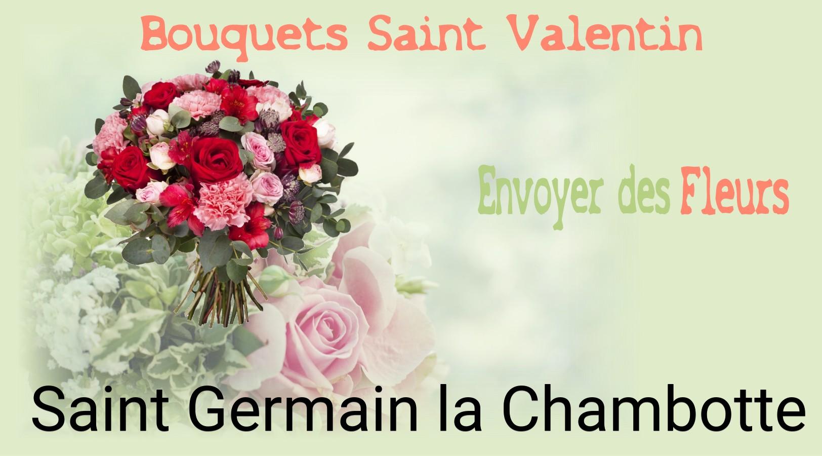 Roses de Saint-Valentin livrées à Saint-Germain-la-Chambotte